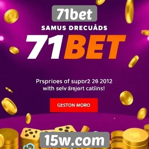 Promoções atraentes do 71bet para novos jogadores