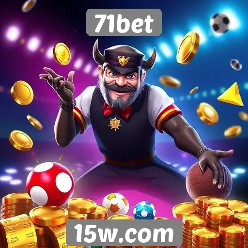 Diversidade de jogos disponíveis em 71bet