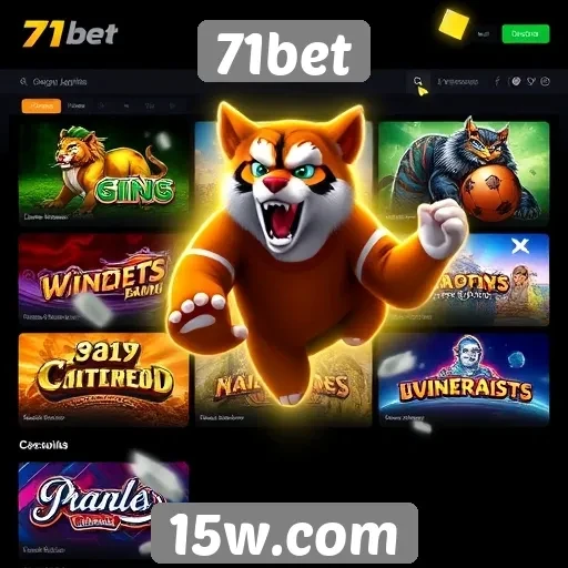 Principais jogos disponíveis no 71bet