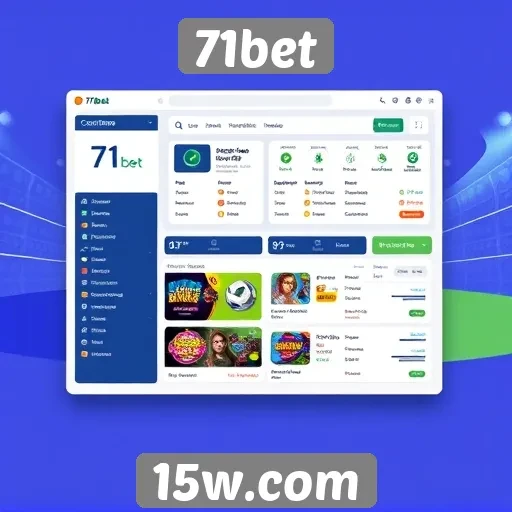 Navegação e usabilidade no 71bet